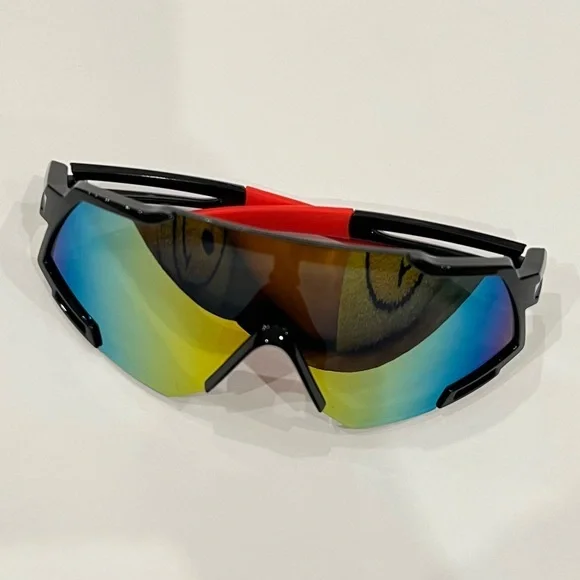 NEW mirror Shield sunglasses - Picture 2 of 7